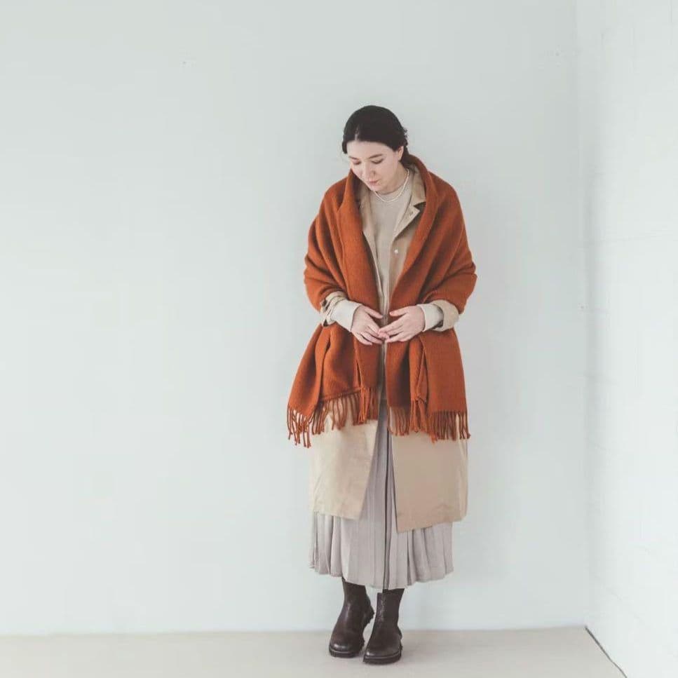 美品◆ LAPUAN KANKURIT ラプアンカンクリ ポケット ショール