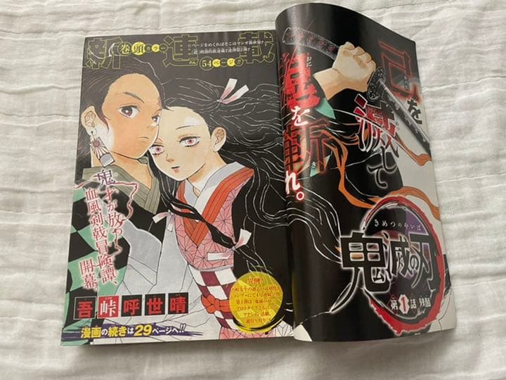 鬼滅の刃 新連載号〜第六話掲載号【バラ売り・値下げ可】