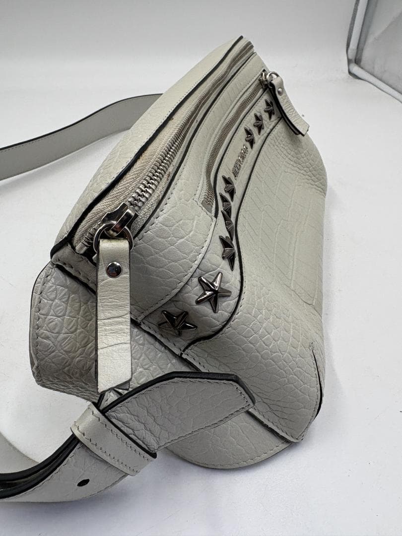JIMMY CHOO ジミーチュウ スタースタッズ ボディバッグ ウエストポーチ