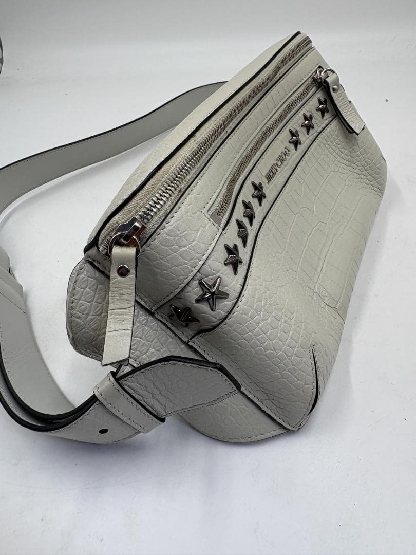 JIMMY CHOO ジミーチュウ スタースタッズ ボディバッグ ウエストポーチ
