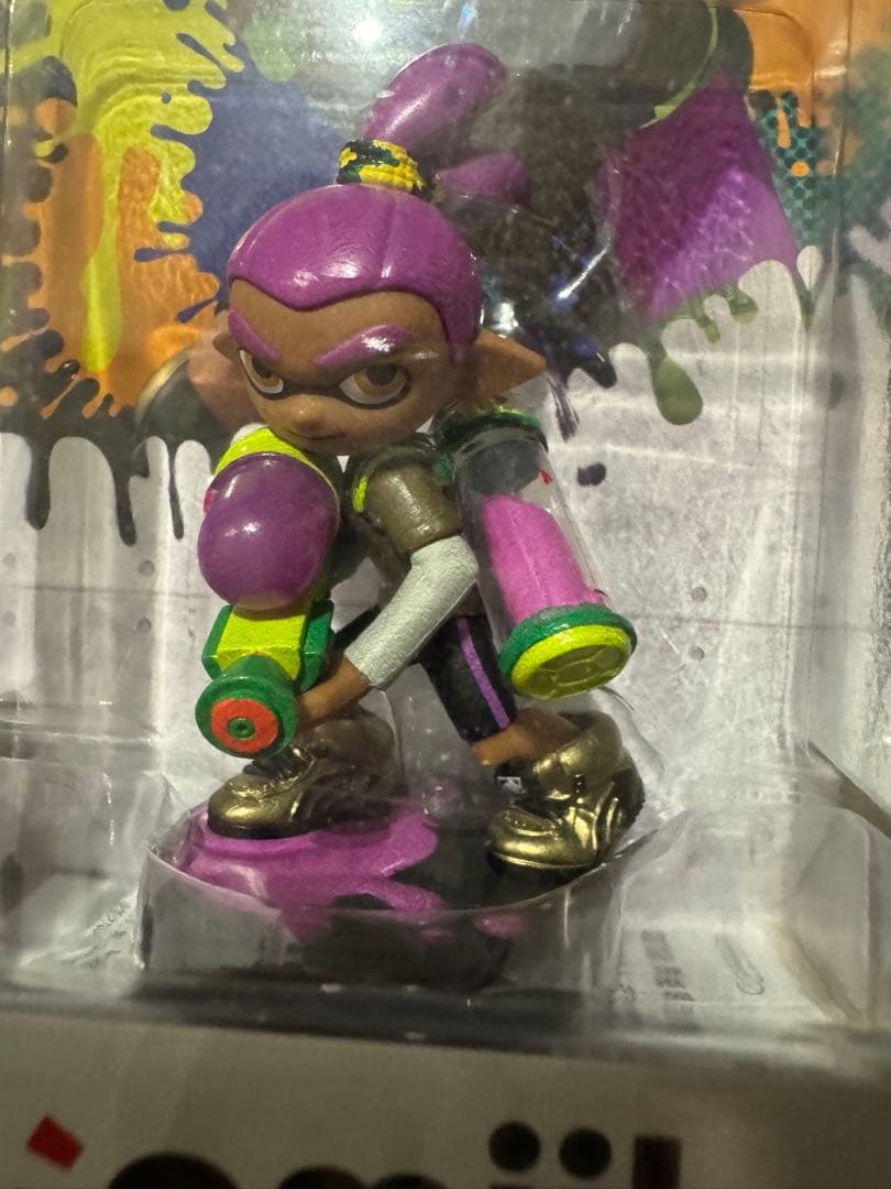 【未開封】スプラトゥーン　アミーボ色違い３体セット