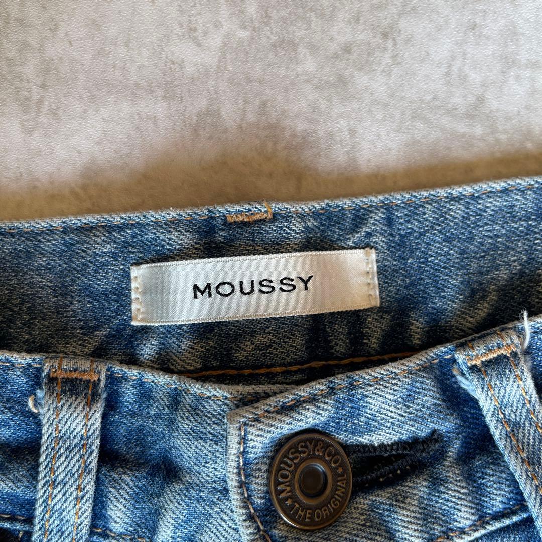 MOUSSY マウジー MVS FLARE フレアデニム 赤耳 25インチ