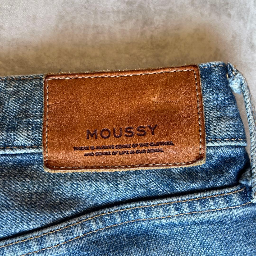 MOUSSY マウジー MVS FLARE フレアデニム 赤耳 25インチ