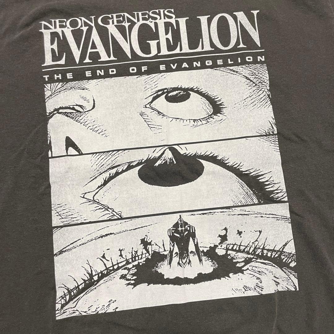 エヴァンゲリオン Tシャツ　国内未発売デザイン　XL ヴィンテージテイスト