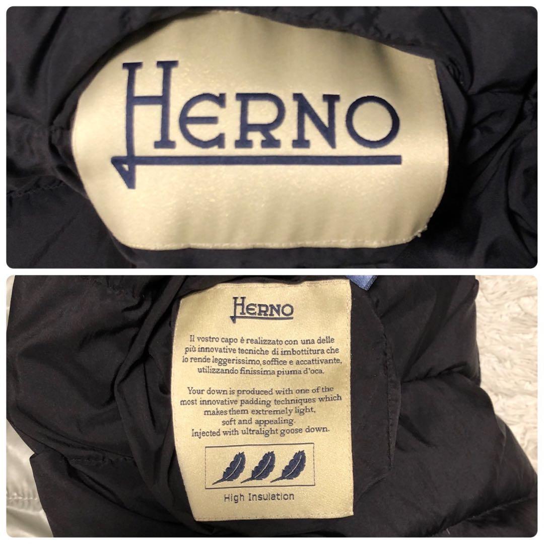 HERNO ヘルノ ダウンコート ステンカラー レディース ブラック