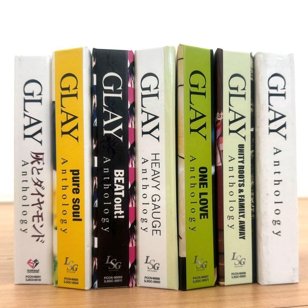 GLAY anthologyセット　グレイ　アンソロジー