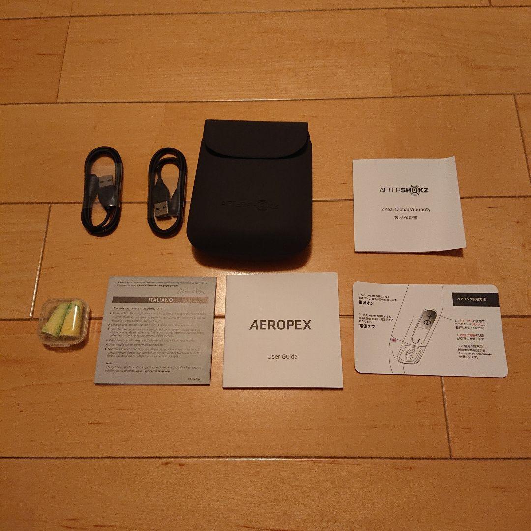 アフターショック 骨伝導ワイヤレスヘッドフォン AEROPEX AS800