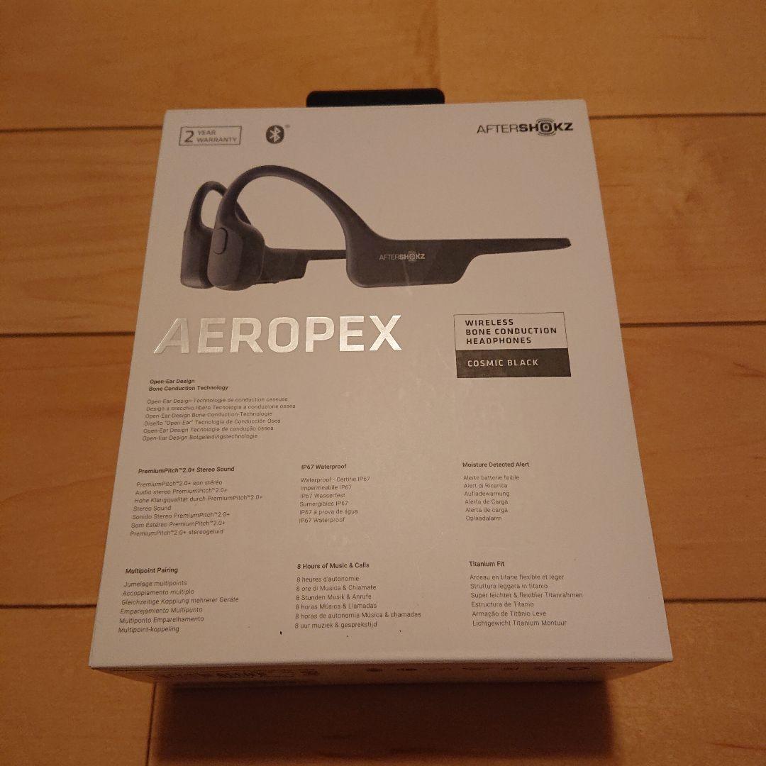 アフターショック 骨伝導ワイヤレスヘッドフォン AEROPEX AS800