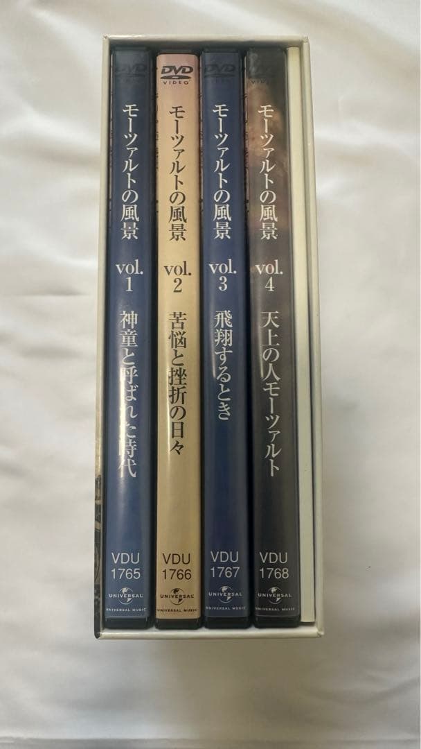 【未使用】モーツァルトの風景　DVDセット　ヒーリングミュージック&映像