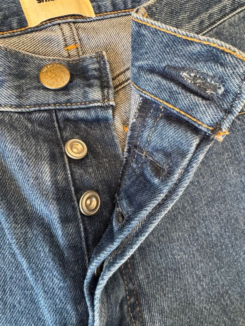 SHISHIKUI EASY JEANS インディゴ32