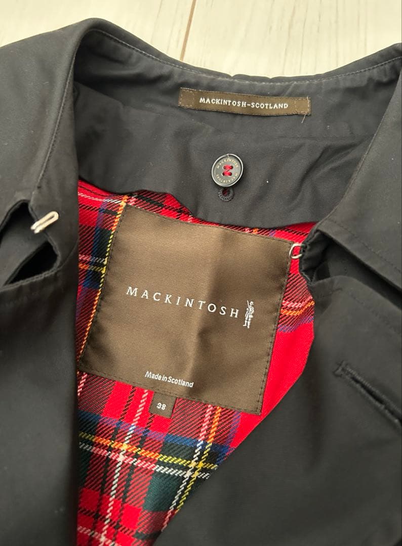MACKINTOSH トレンチコート　黒