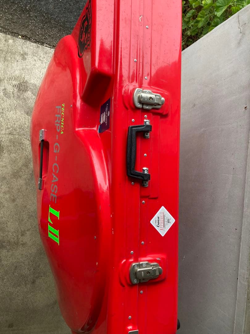 TECNICA FRP-G-CASE LⅡ赤　輪行ケース