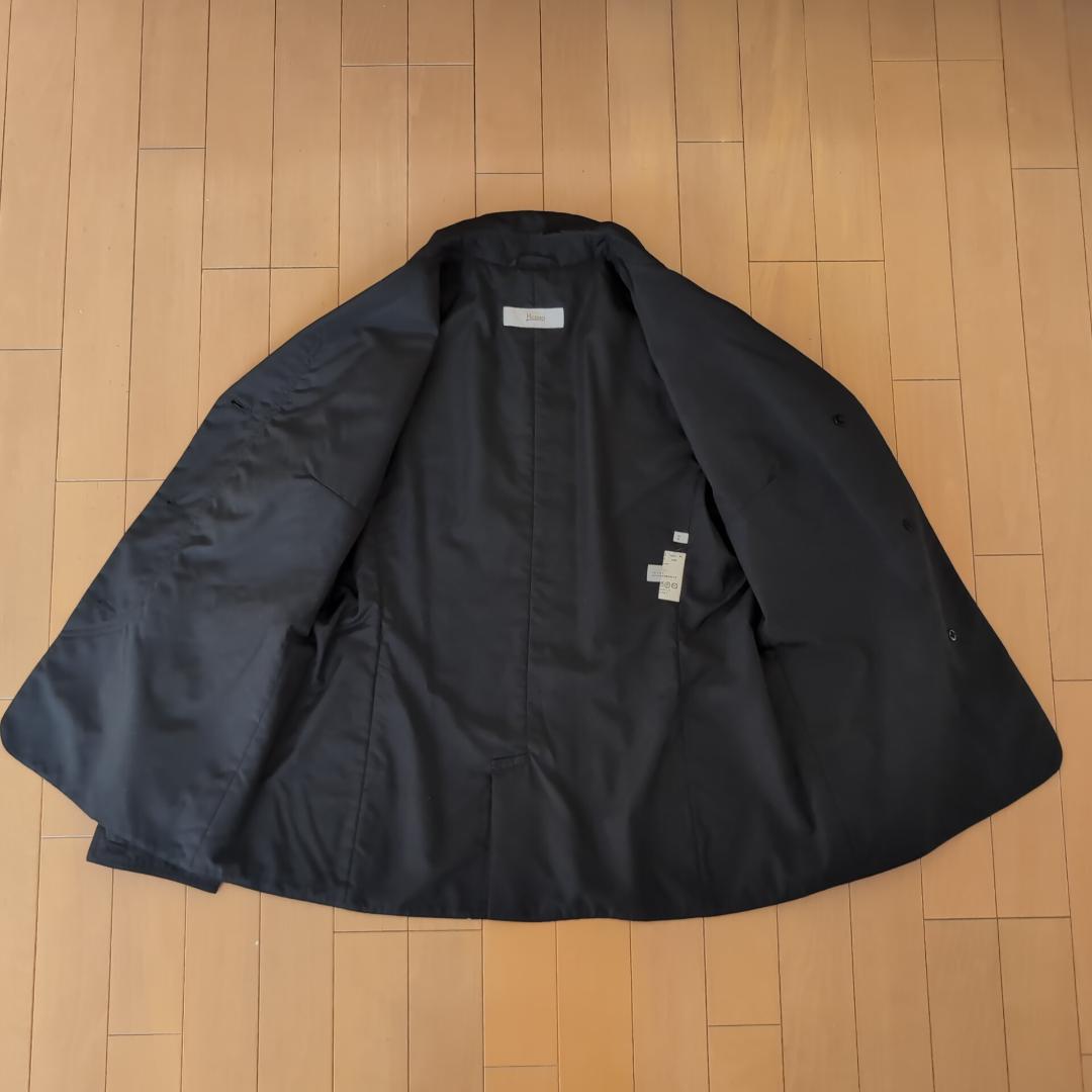 美品 HERNO ヘルノ 軽量ナイロンコート 44(L相当) 黒 n45