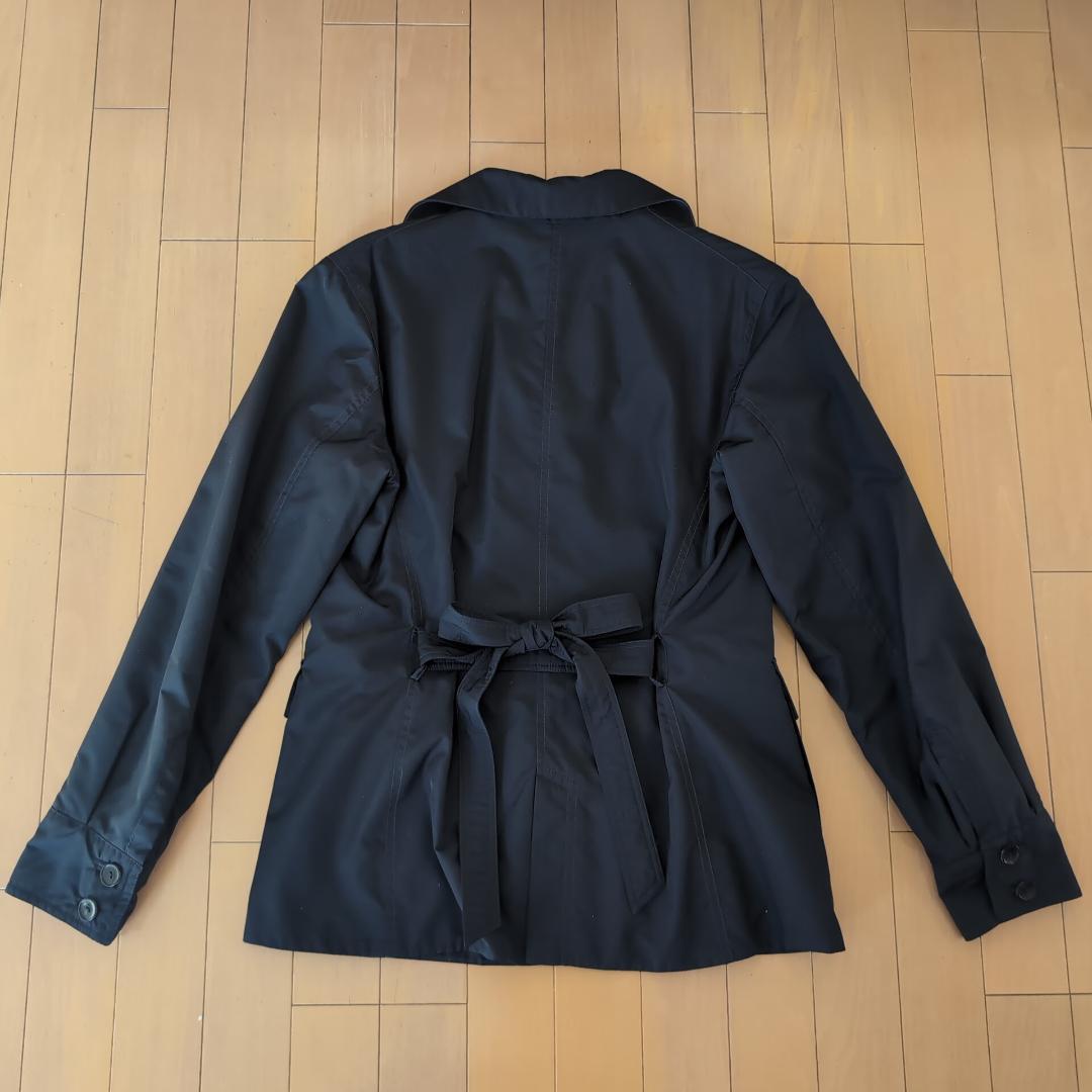 美品 HERNO ヘルノ 軽量ナイロンコート 44(L相当) 黒 n45
