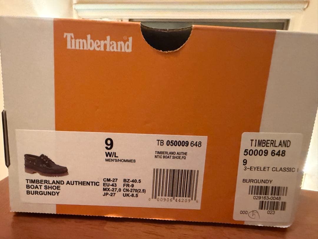 timberland 3eyeバーガンディー