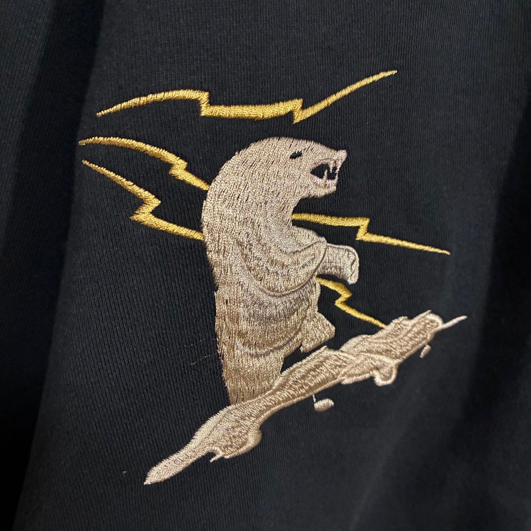 【入手困難】テーラー東洋　アラスカ刺繍　フルジップスウェット　XL