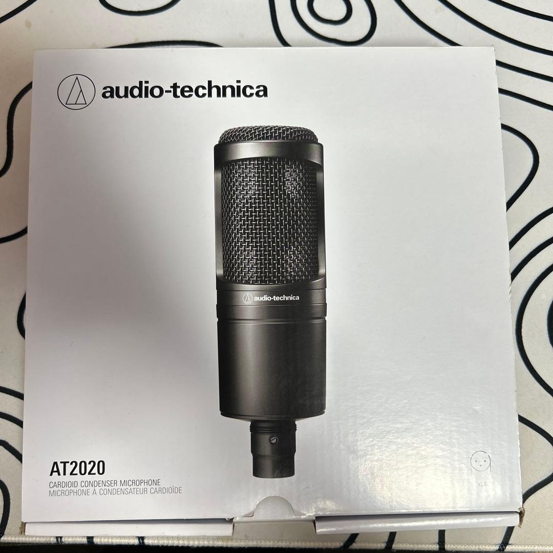 audio-technica AT2020 コンデンサーマイク箱付き