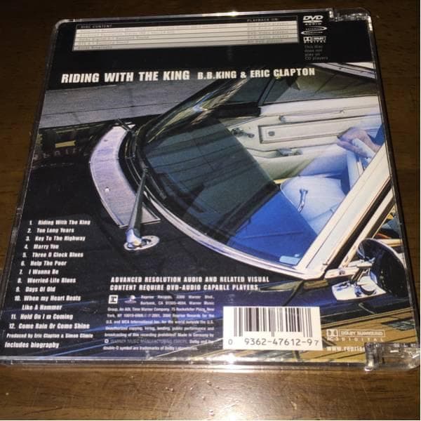 DVD-AUDIO！ERIC CLAPTON & B.B.KING