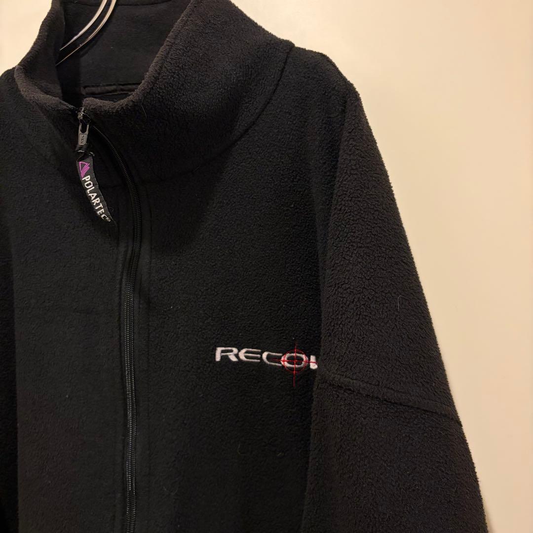 90s 00s usa製 RECON 有刺鉄線 フリース XLサイズ