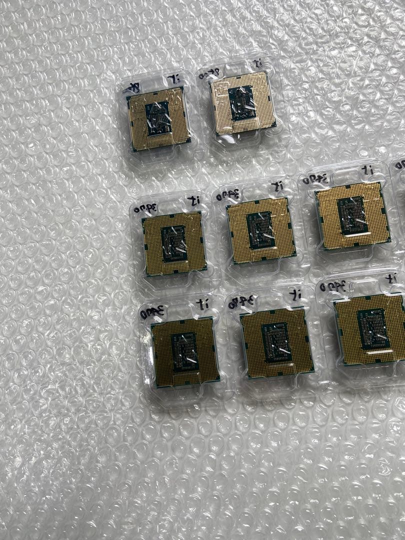 CPU CORE i5 7500/2枚 3470/8枚 計10枚 ジャンク
