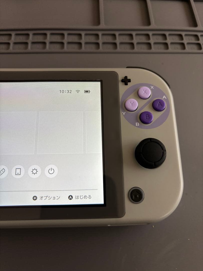 Nintendo Switch Lite本体　カスタム品　海外版スーファミ仕様