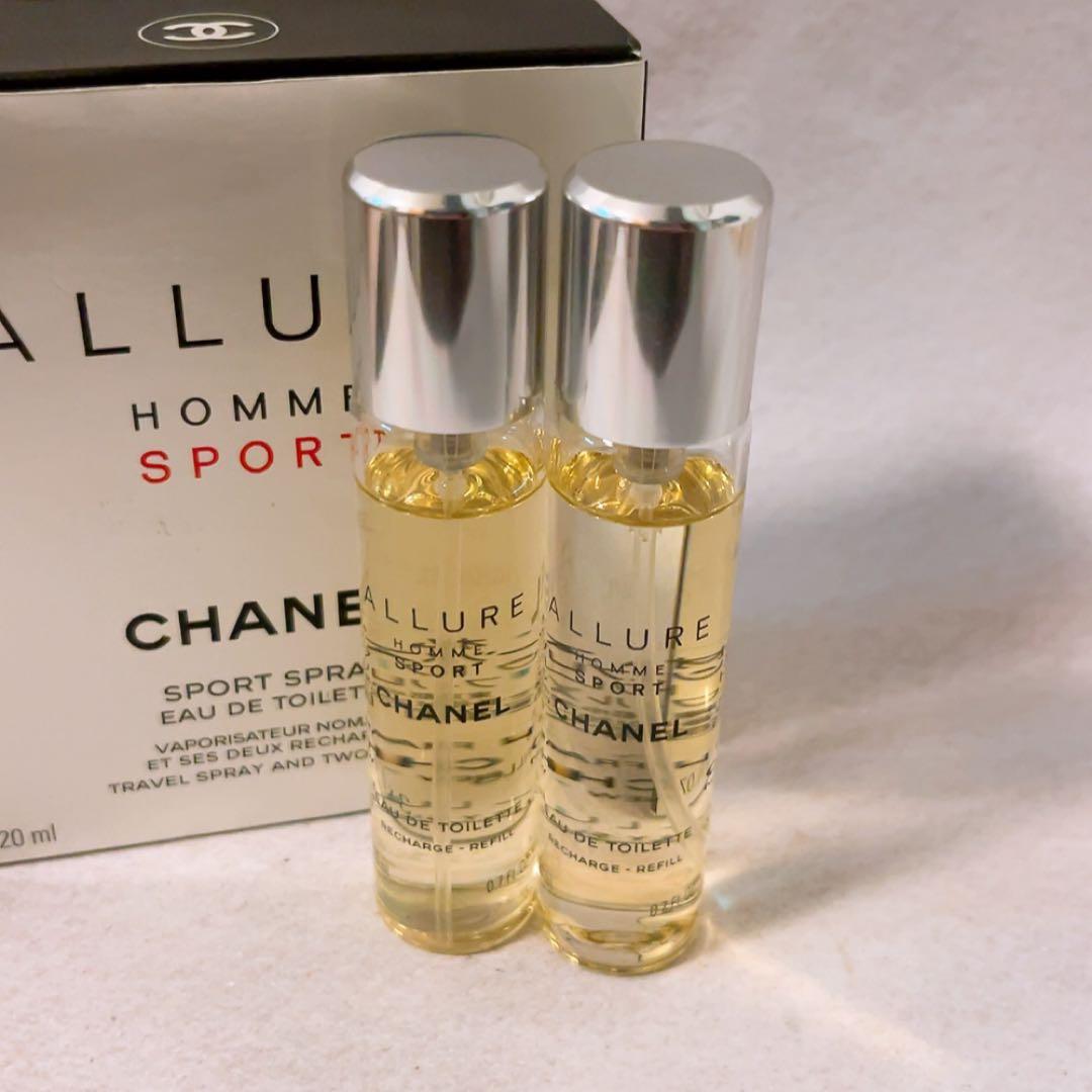 lu☆未使用☆ シャネル アリュールオムスポーツ スプレィ 20ml×2本