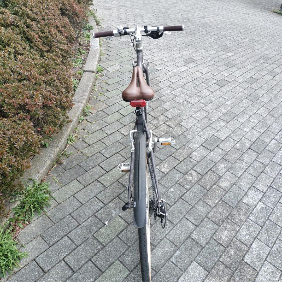【直接引渡】クロスバイク Cavite 700C グレー