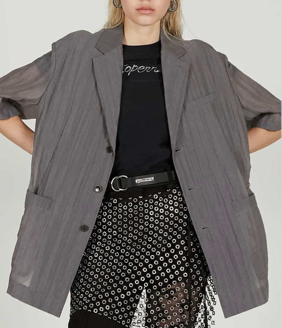 ジャケット・アウター 25ss PRANK PROJECT Sheer Single Jacket