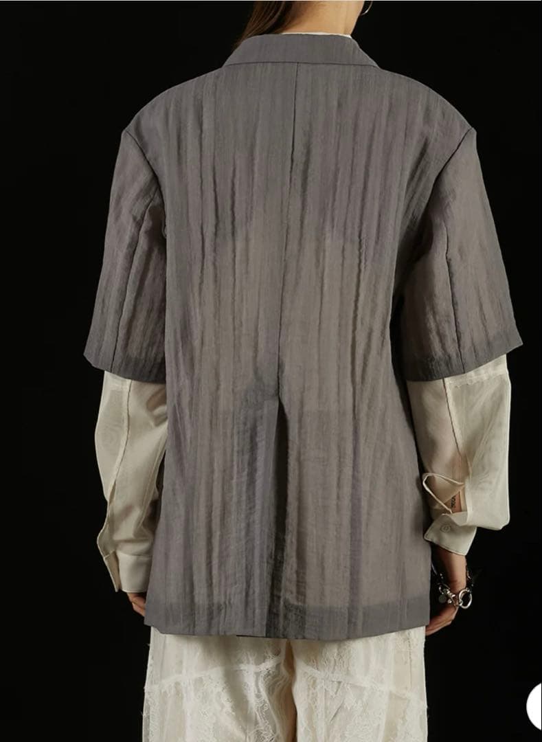 ジャケット・アウター 25ss PRANK PROJECT Sheer Single Jacket