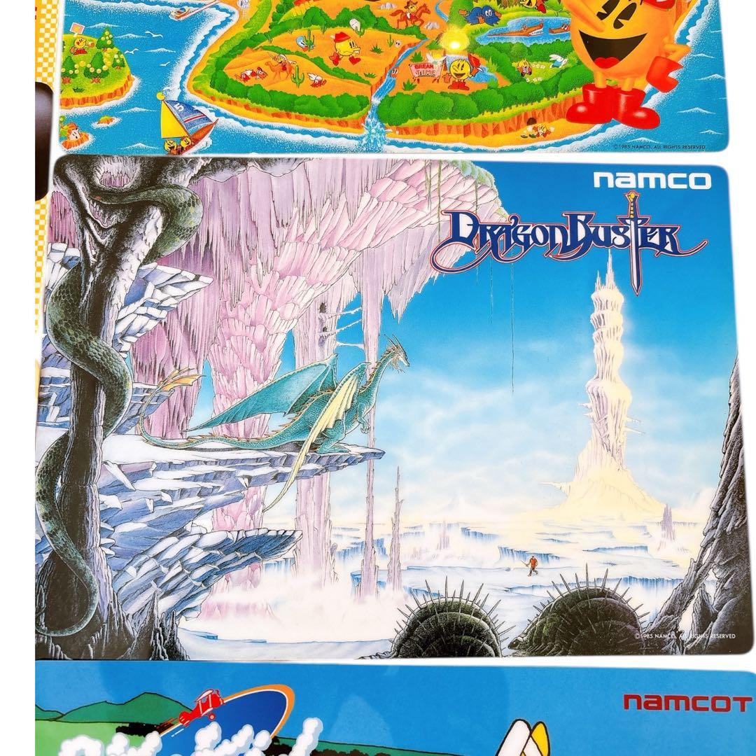 【激レア】ナムコ 下敷き バベルの塔 パックランド マッピー ファミコン レトロ