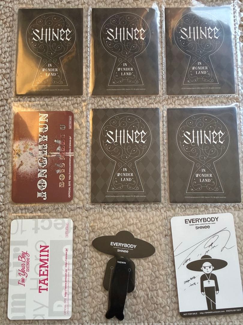 SHINee CD DVD トレカ　ペンラ　グッズ　まとめ