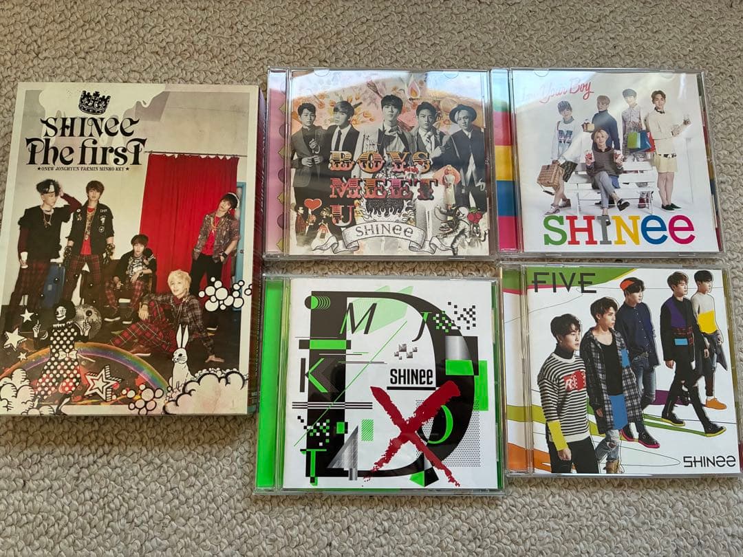SHINee CD DVD トレカ　ペンラ　グッズ　まとめ