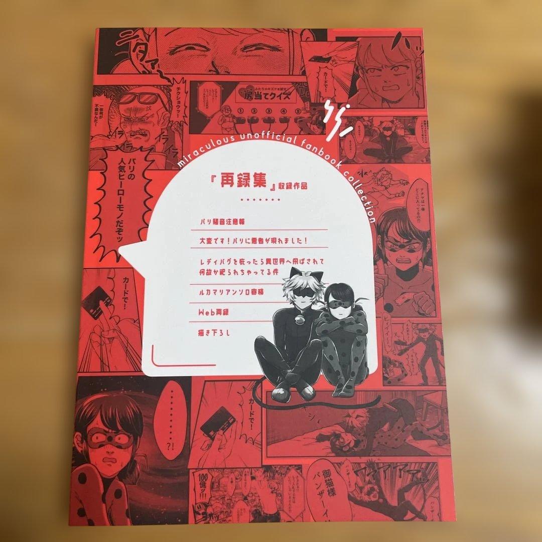 同人誌　ミラキュラス　再録　シャノワール× レディバグ　Miraculous