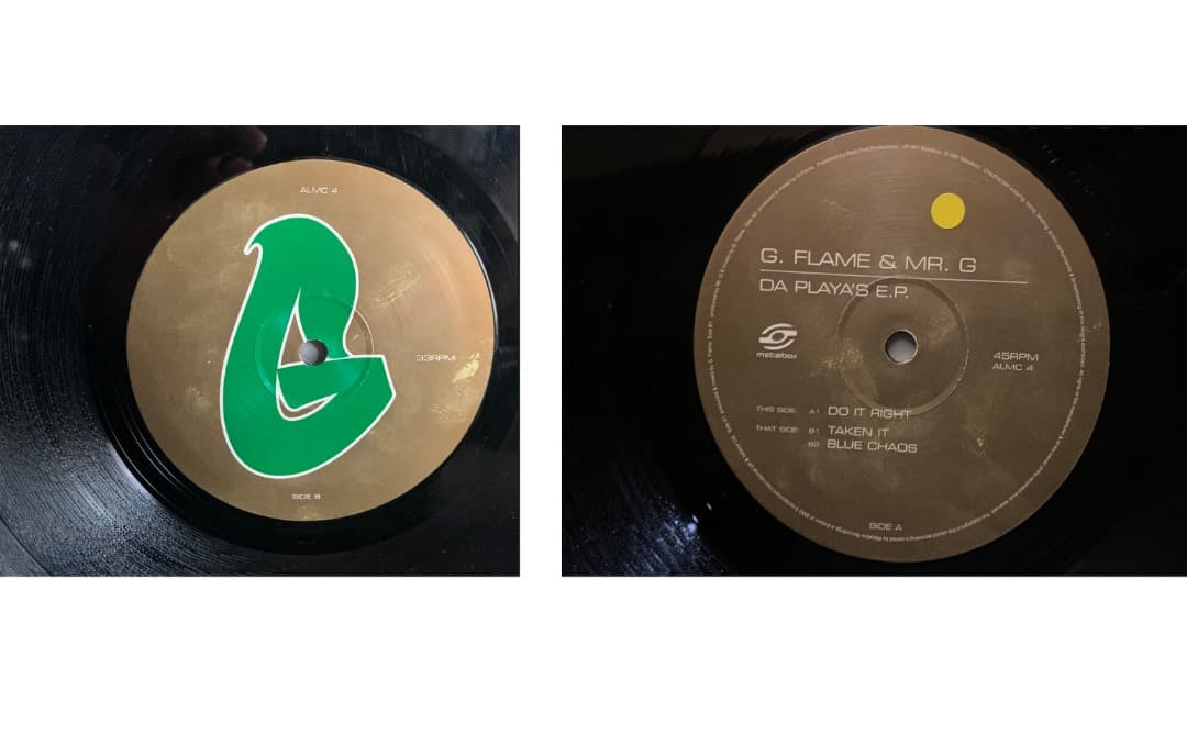 G Flame & Mr.G レコード 8点