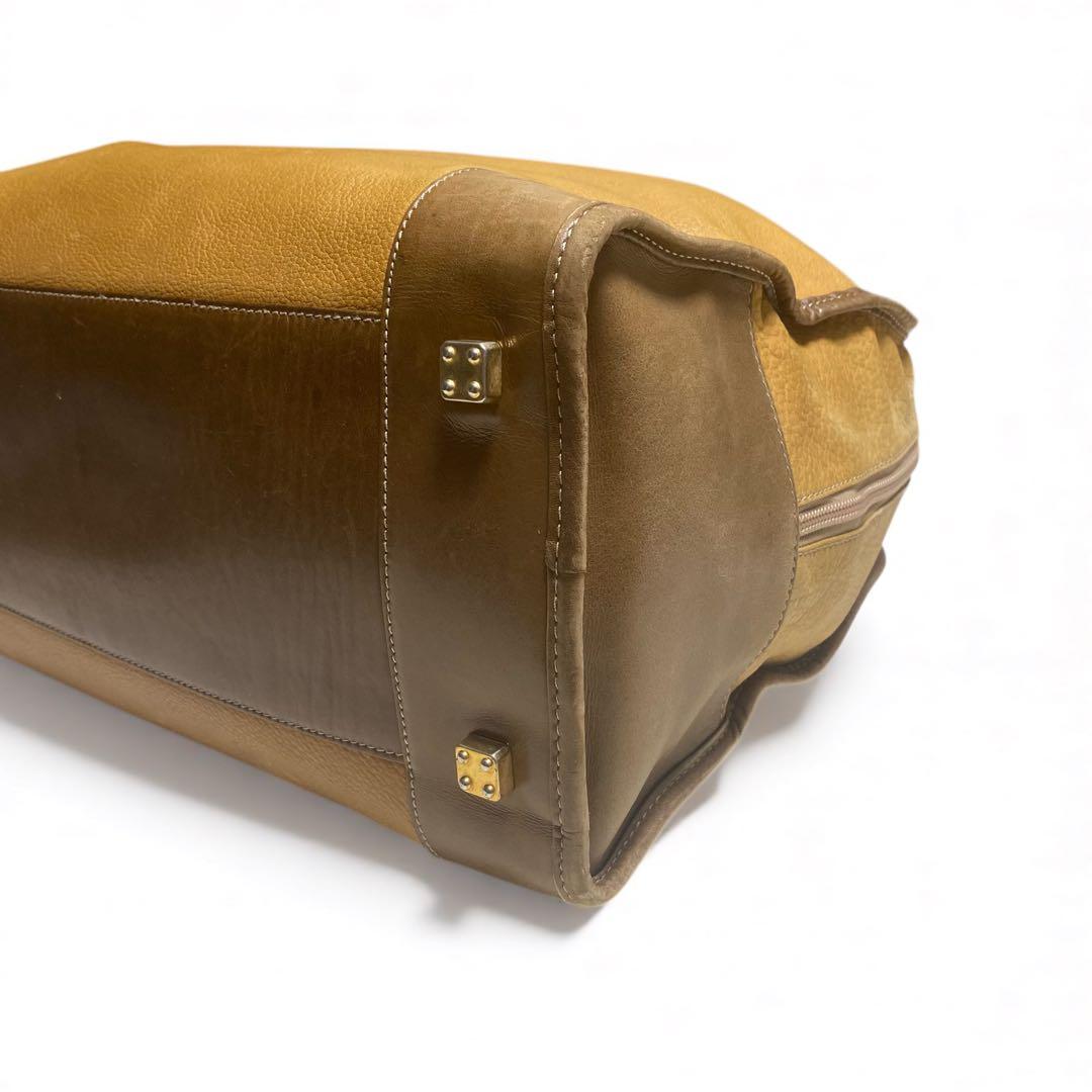 LOEWE ロエベ　アナグラム　レザー ボストンバッグ