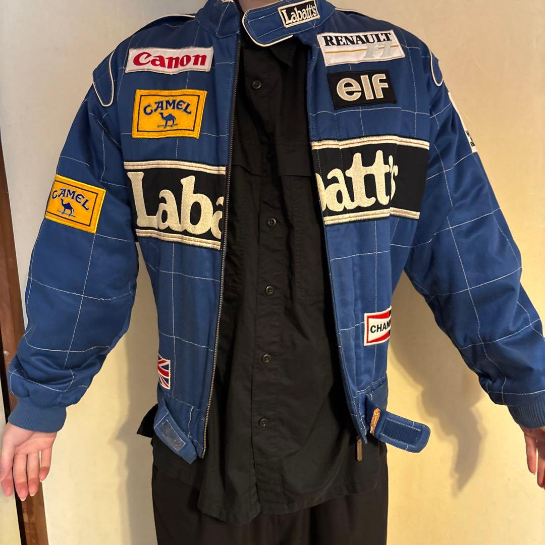 M*a様 レア90sF1ウィリアムズルノーレーシングジャケットLサイズ