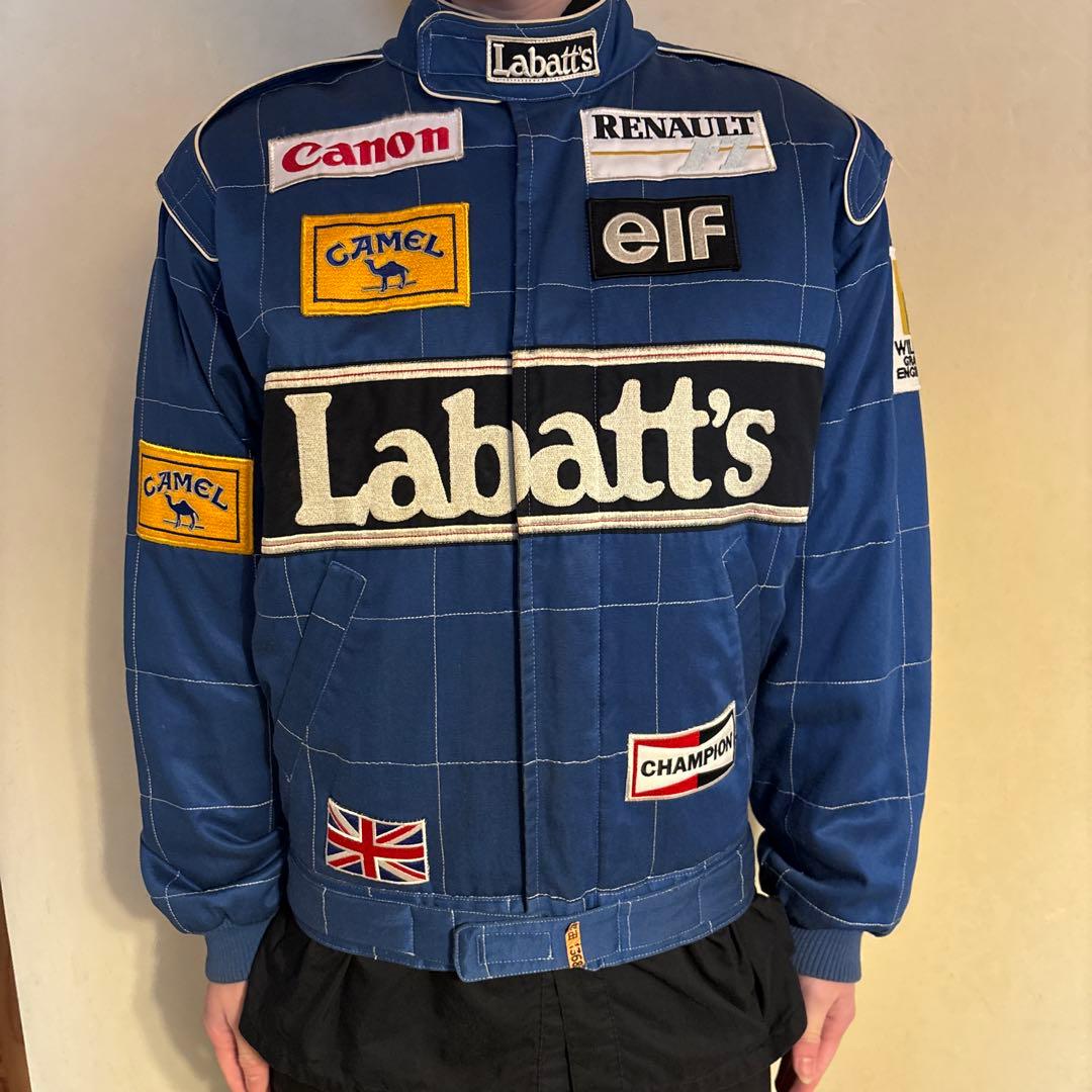 M*a様 レア90sF1ウィリアムズルノーレーシングジャケットLサイズ