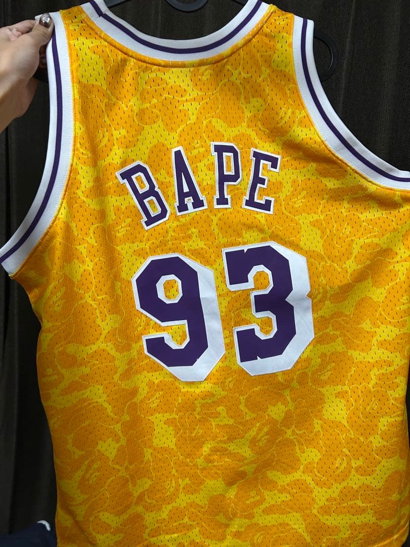 【Bamiki】LAKERS × A BATHING APE タンクトップ