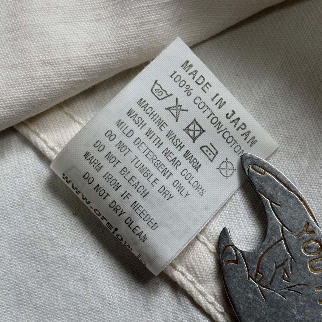 【超美品】オアスロウ WW2 カバーオール 生成り ドーナツボタン 3つポケ M