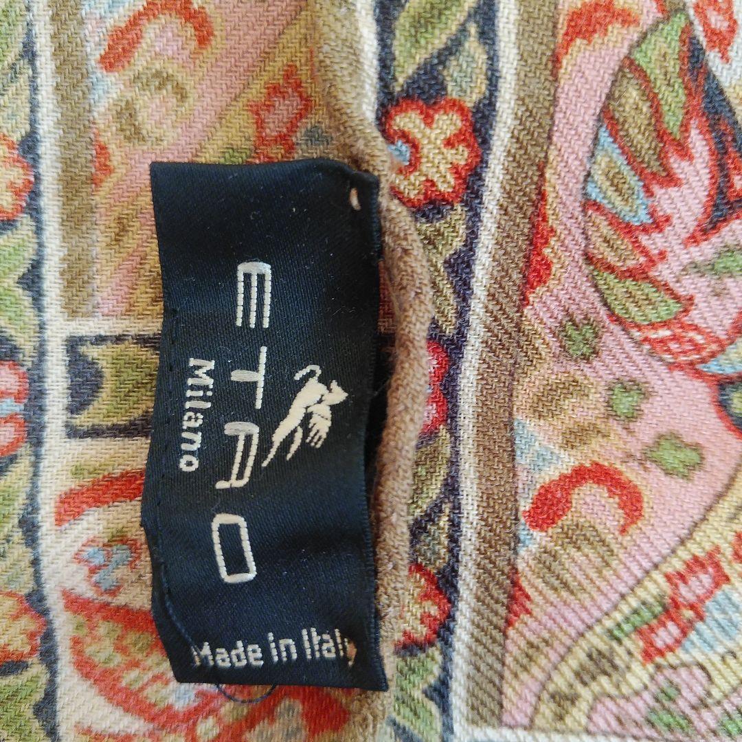 ETRO ペイズリー柄 ストール