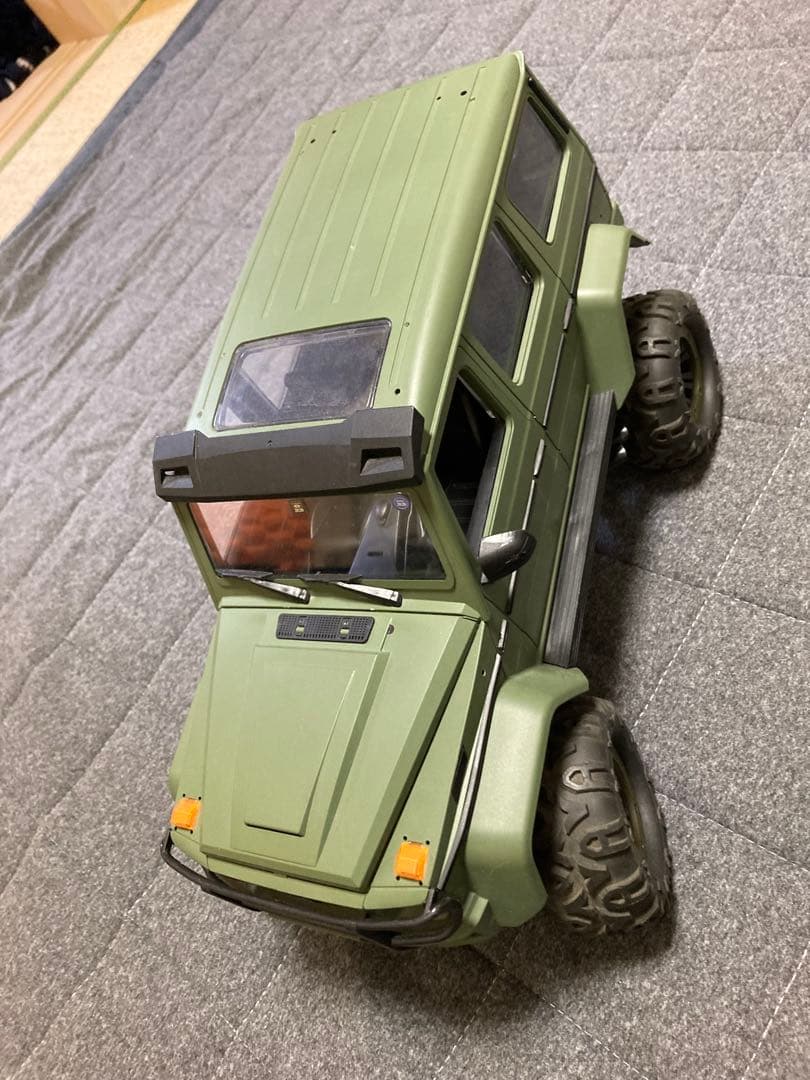 オフロードRCカー 中華製 NK-86K オリーブグリーンジャンク品