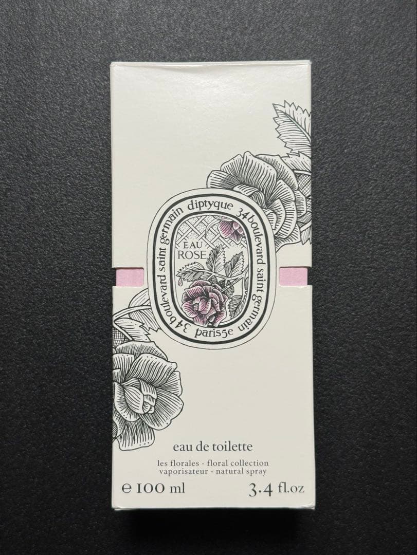 ビンテージ　diptyque オードトワレ オーローズ100ml 旧ボトル