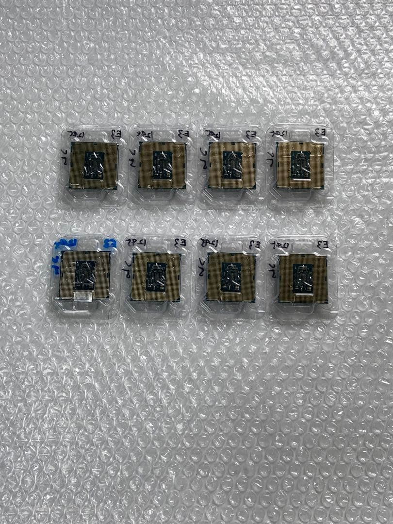 CPU INTEL XEON E3-1245V5 8枚 ジャンク