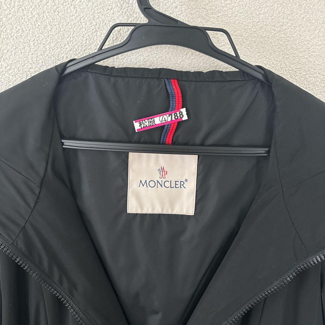 【MONCLER】TUILEブラック0 スプリングコート