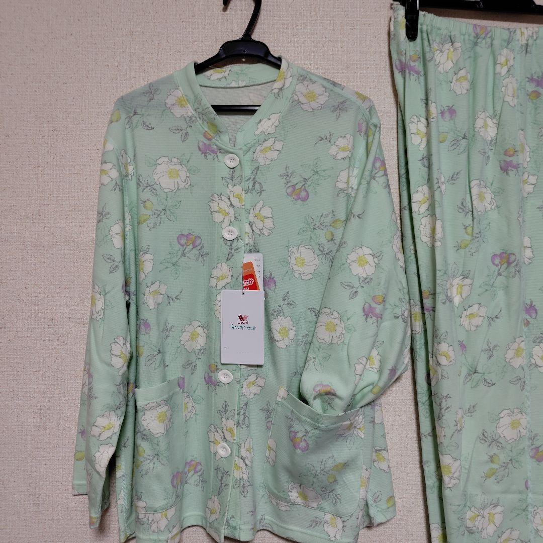 ワコールらくラクパートナー パジャマ　あったか素材 新品　　L P