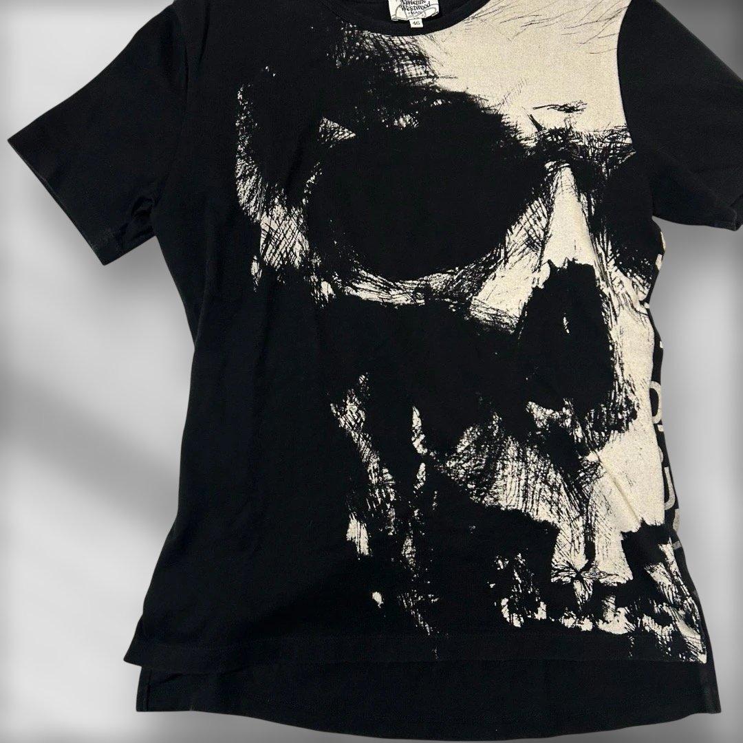 Vivienne Westwood MAN スカルプリント Tシャツ 46