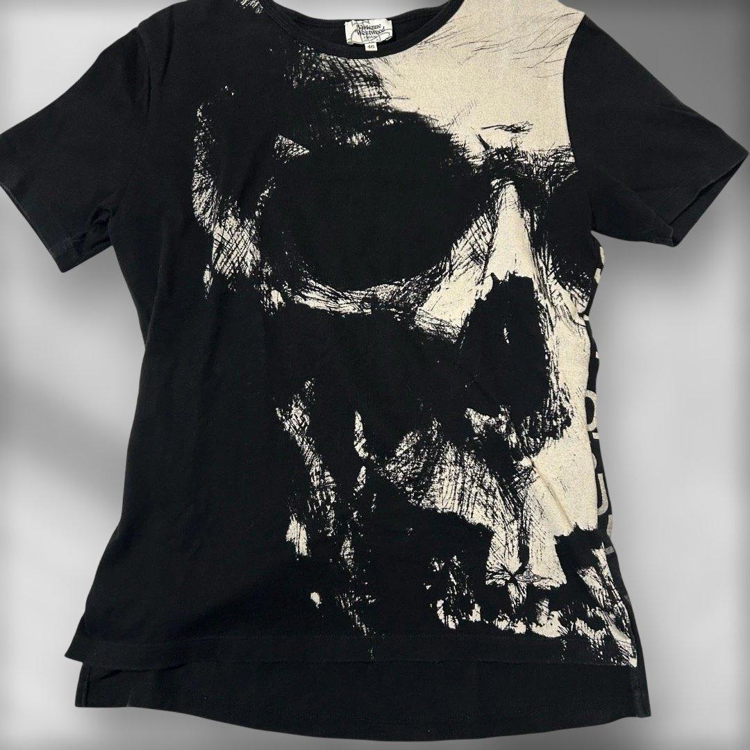 Vivienne Westwood MAN スカルプリント Tシャツ 46