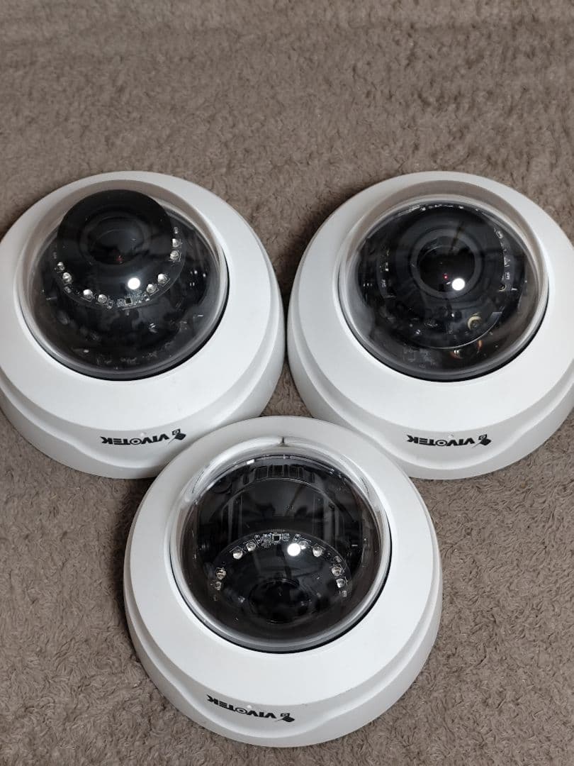 VIVOTEK FD8167A 防犯カメラ 3個セット