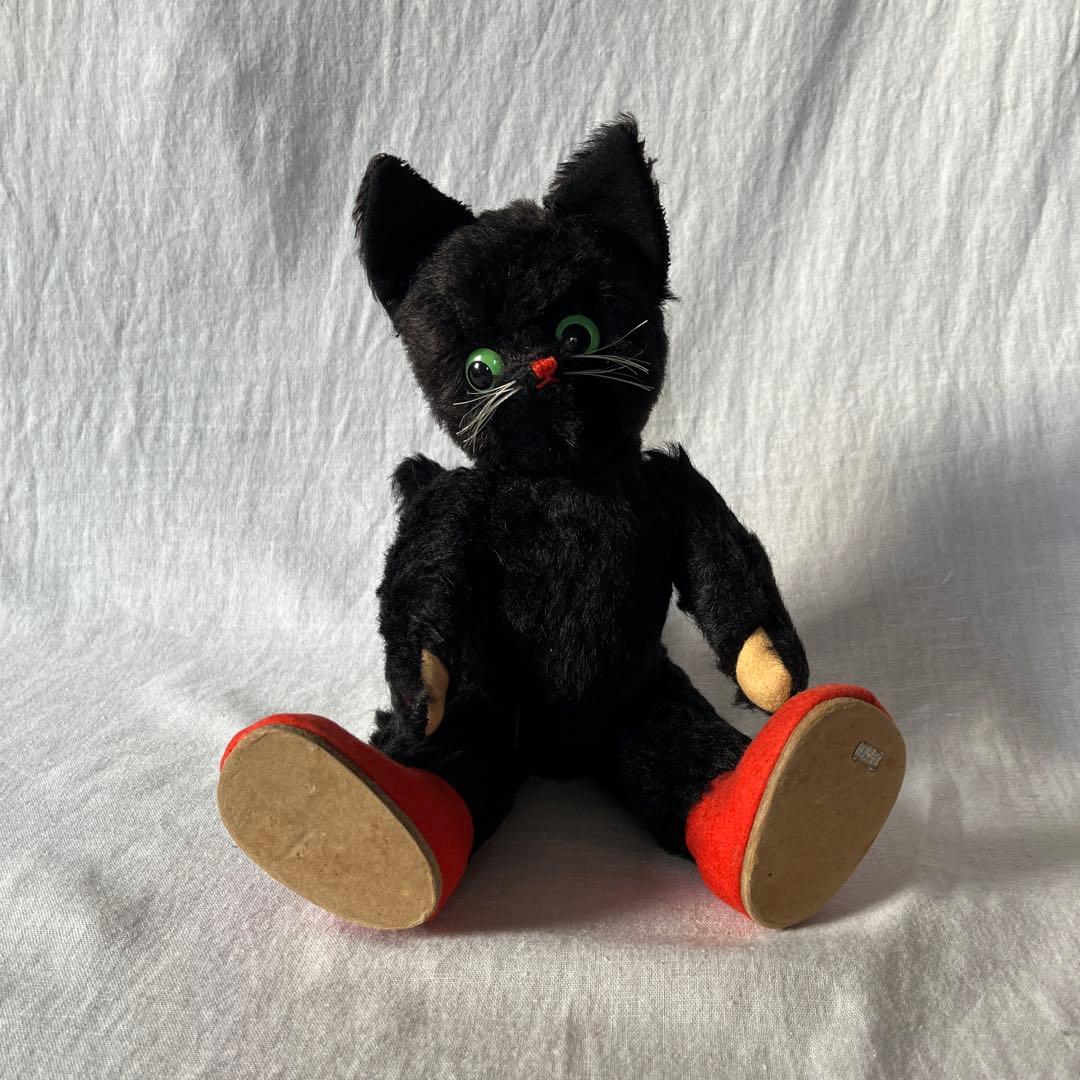 【kuroneko】ドイツ　アンティーク　黒ねこ　kersa