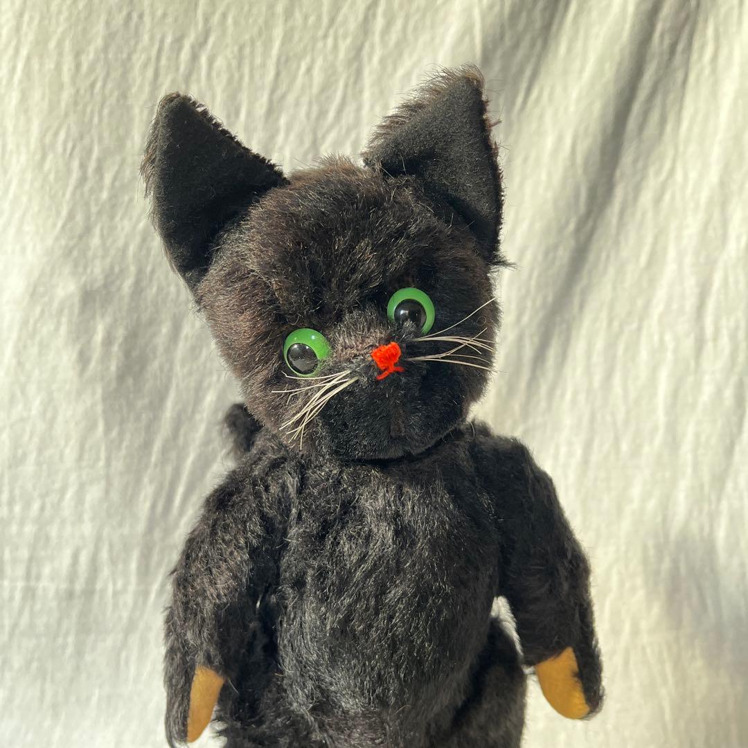 【kuroneko】ドイツ　アンティーク　黒ねこ　kersa
